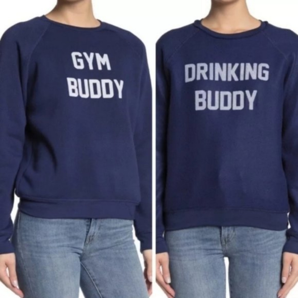 NEW PST Women's Reversible Fleece Sweatshirt